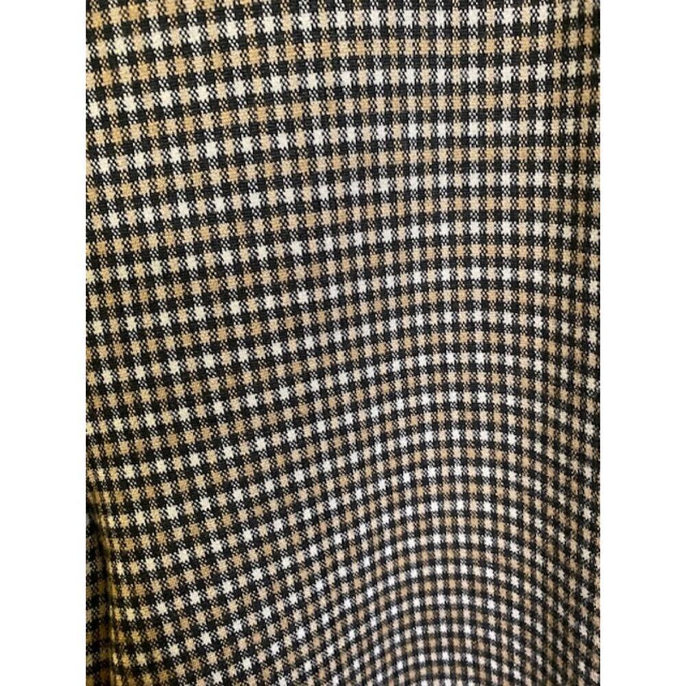 J. Jill Women Pants Size Medium Ponte Pull On‎ Checked Slim Leg Pockets Knit - Picture 4 of 5